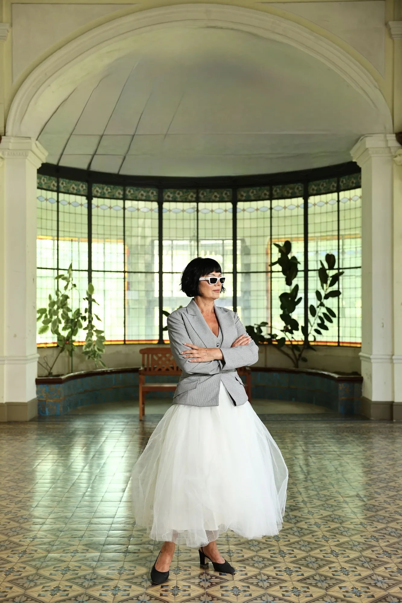 Andre tan in Côte d'Azur by Khrysty Burych, hairstylist Côte d'Azur